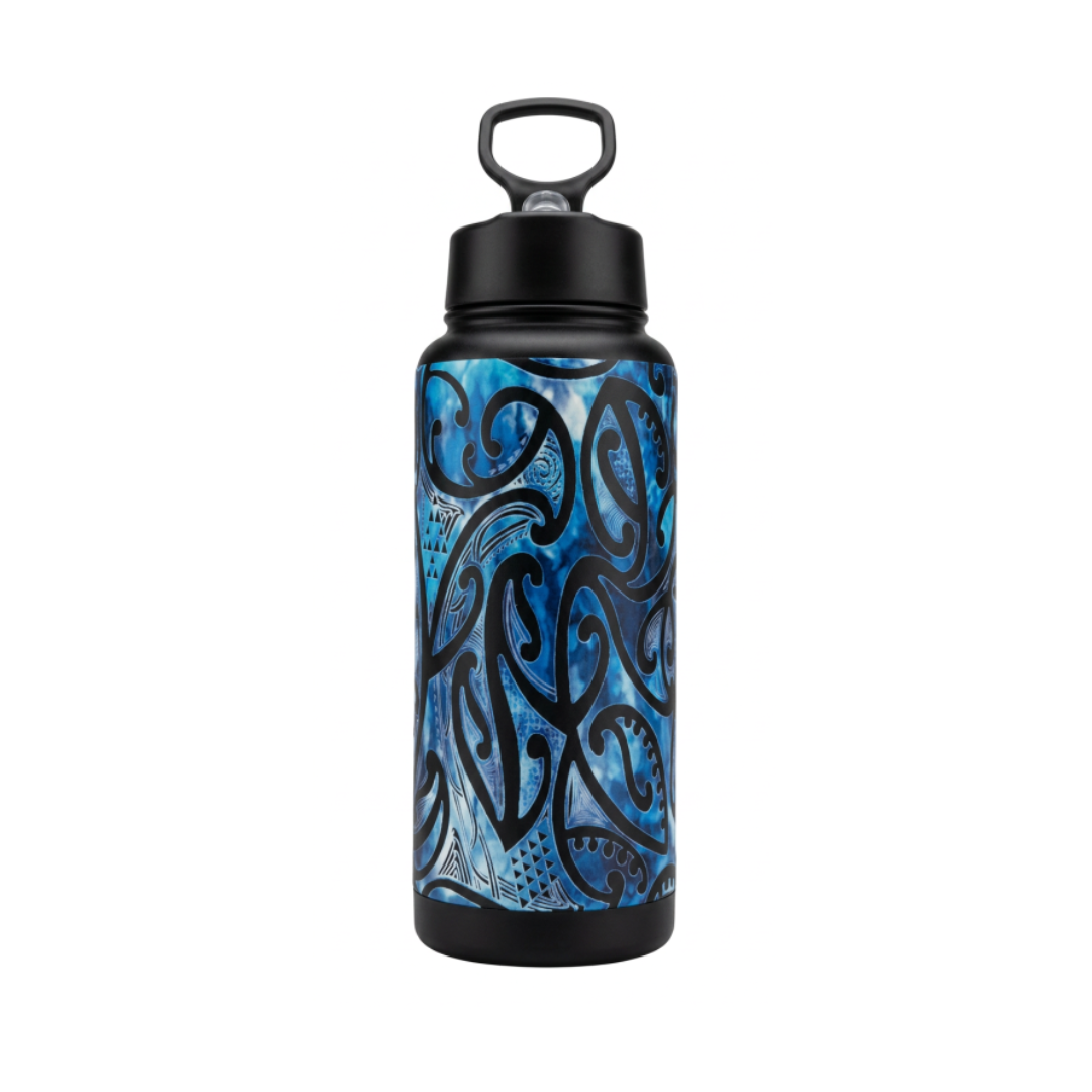 Tāhuna Drink Bottle – Sea Blue