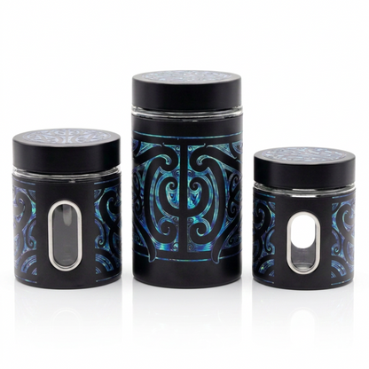 Black Canister Set - Te Teo Pō