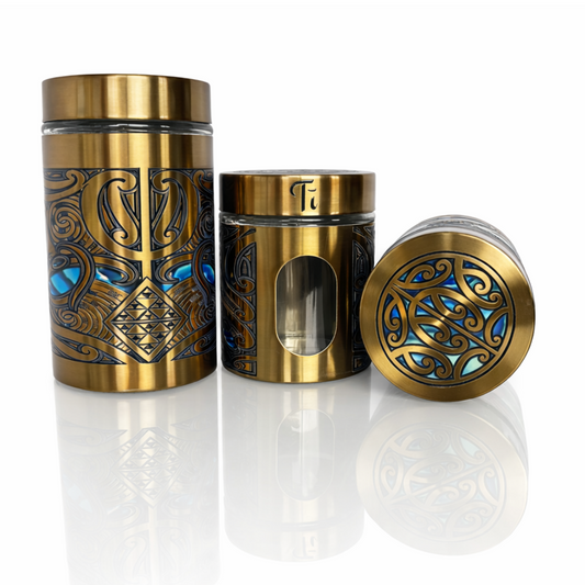 Gold Canister Set