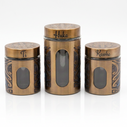 Gold Canister Set - Te Rā Auroa