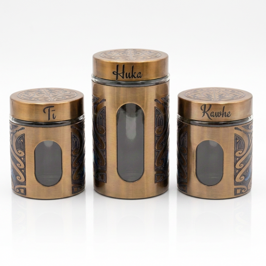 Gold Canister Set - Te Rā Auroa