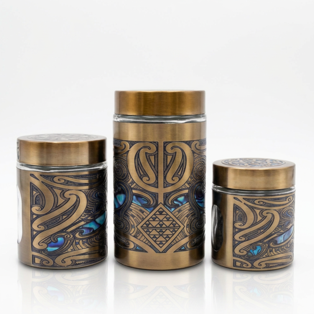 Gold Canister Set - Te Rā Auroa