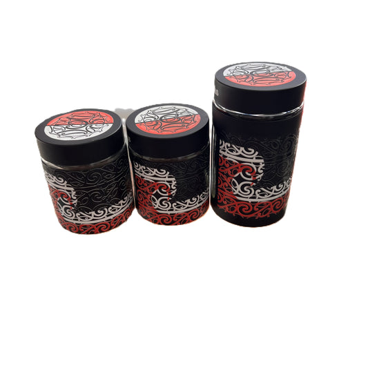 Tino Rangatiratanga - Black Canister Set